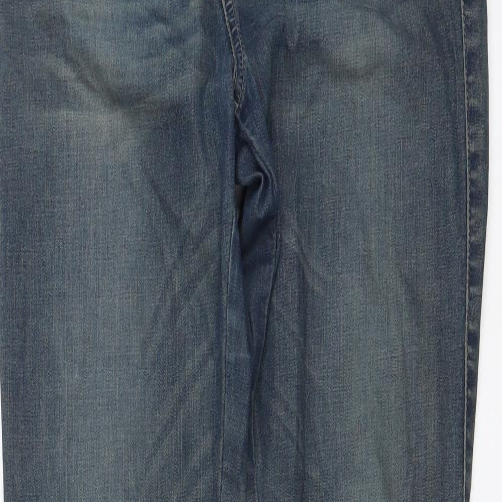 Disel Womens Blue Cotton Skinny Jeans Size 27 in L30 in Regular Button
