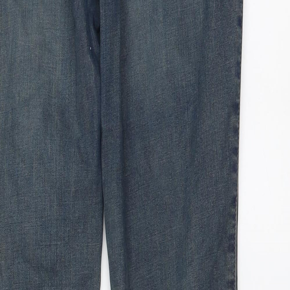 Disel Womens Blue Cotton Skinny Jeans Size 27 in L30 in Regular Button