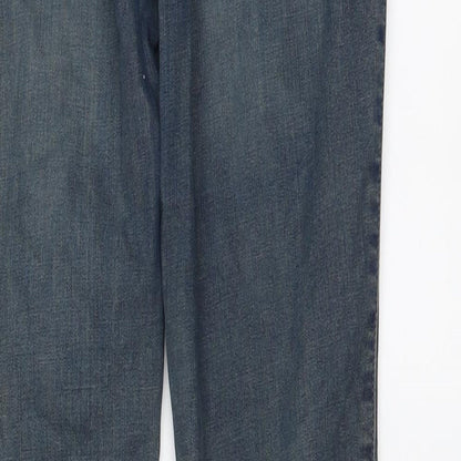 Disel Womens Blue Cotton Skinny Jeans Size 27 in L30 in Regular Button