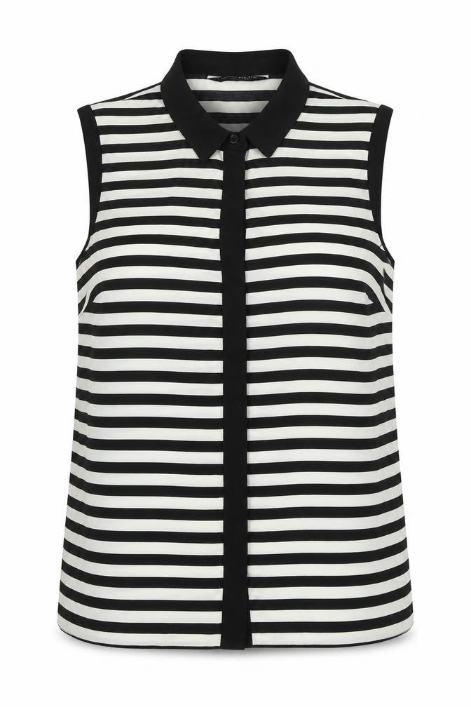 Womens UK Size 8 Dorothy Perkins Black Basic Button-Up