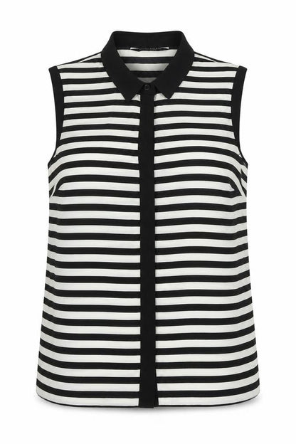 Womens UK Size 8 Dorothy Perkins Black Basic Button-Up
