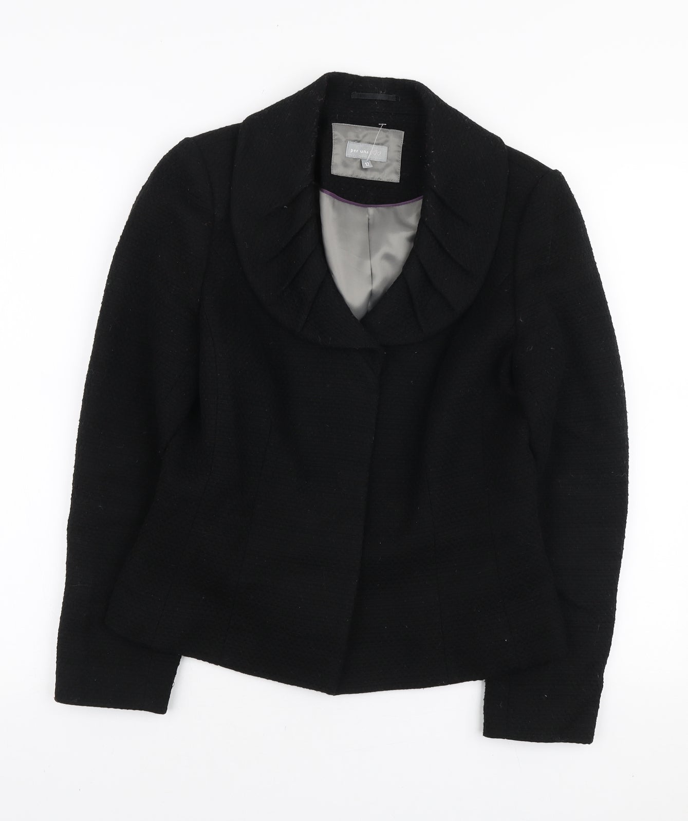 Womens UK Size 12 Marks and Spencer Black Jacket