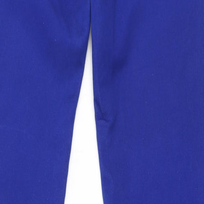 Hello Miss Womens Blue Cotton Skinny Jeans Size 26 in L32 in Regular Zip