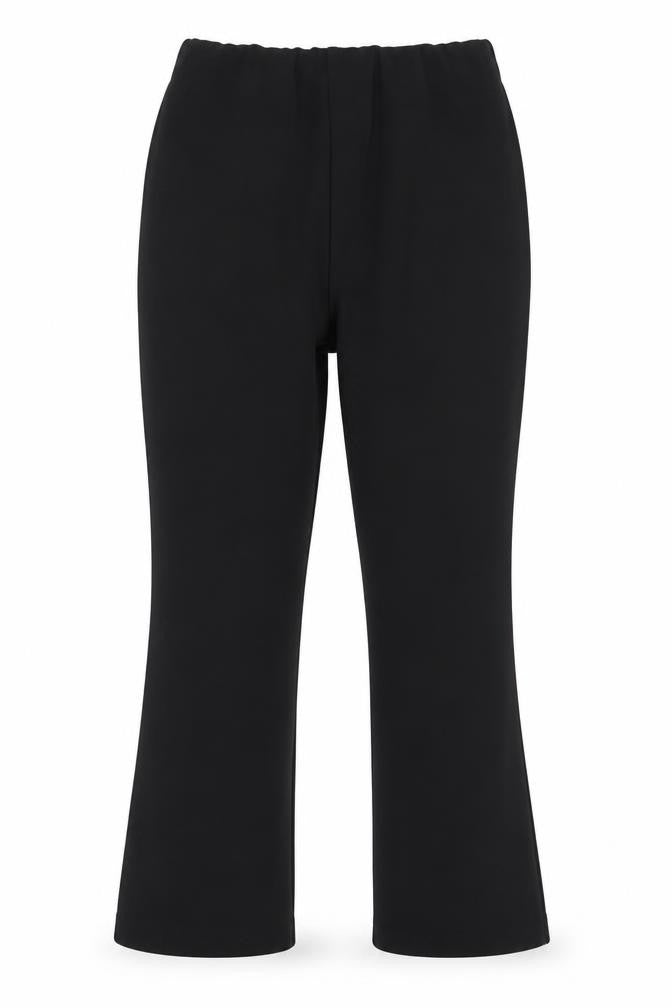 Womens UK Size 14 Preworn Regular Fit  Black Trousers
