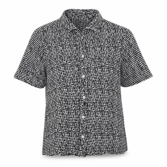 Womens UK Size L Brave Soul Black Basic Button-Up