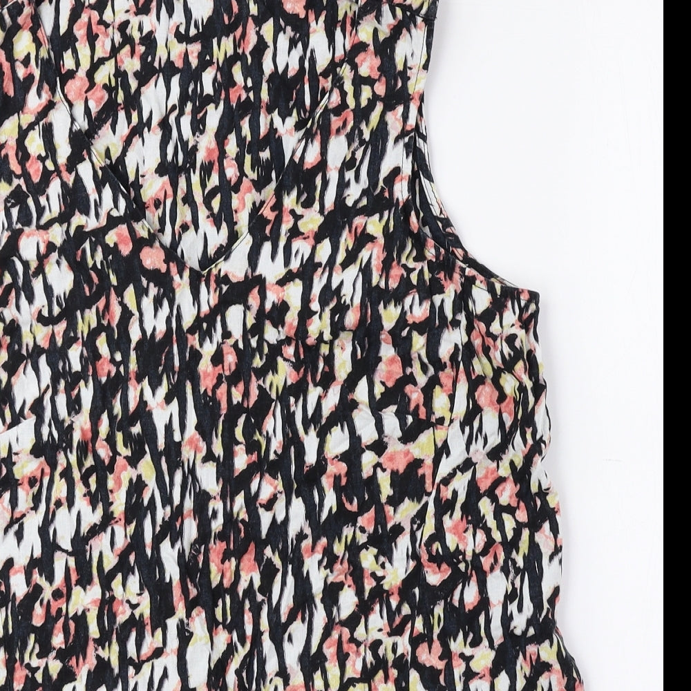 Womens UK Size 12 Marks and Spencer Multicoloured Basic Tank