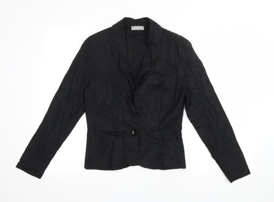 Womens UK Size 6 Steilmann Black Jacket
