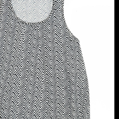 Womens UK Size S QED London White Basic Tank