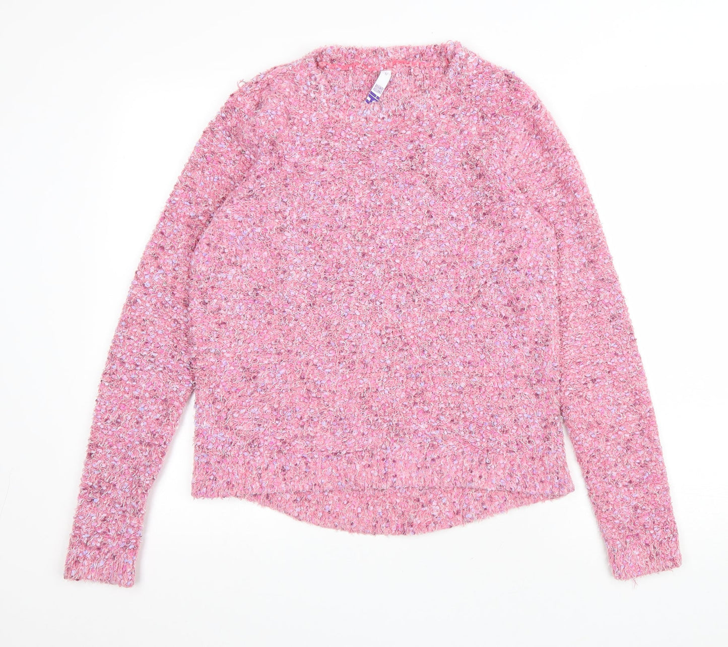 Womens UK Size 12 Debenhams Pink Pullover Jumper
