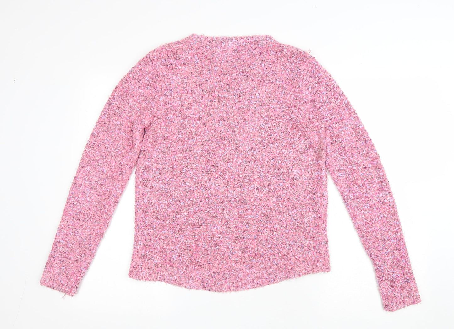 Womens UK Size 12 Debenhams Pink Pullover Jumper