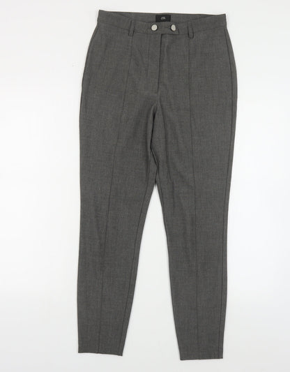 Womens UK Size 12 River Island Regular Fit Jegging Grey Trousers