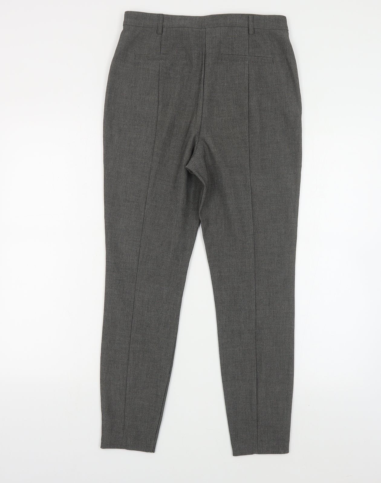 Womens UK Size 12 River Island Regular Fit Jegging Grey Trousers