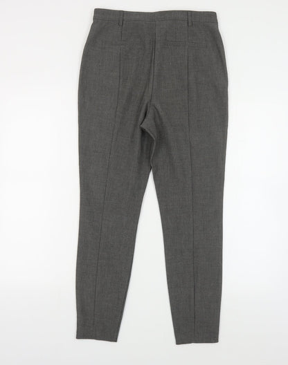 Womens UK Size 12 River Island Regular Fit Jegging Grey Trousers