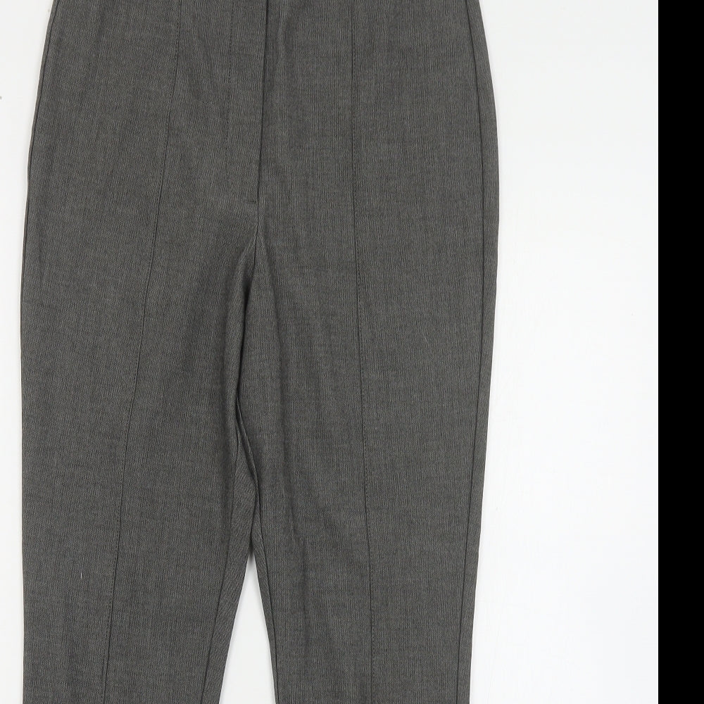 Womens UK Size 12 River Island Regular Fit Jegging Grey Trousers