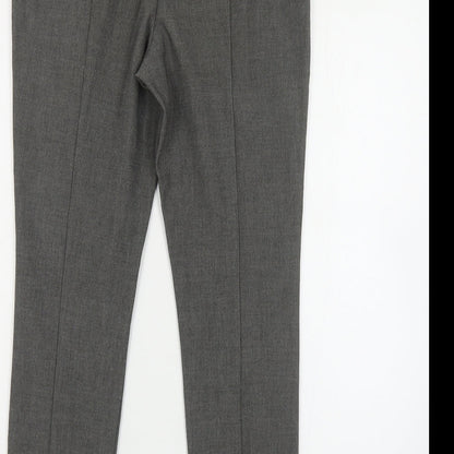 Womens UK Size 12 River Island Regular Fit Jegging Grey Trousers