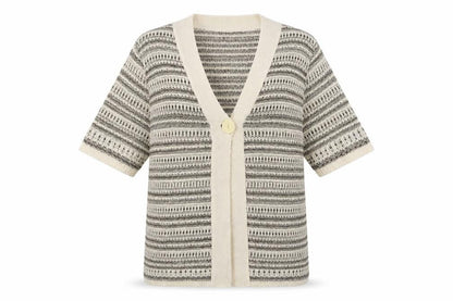 Womens UK Size S Bonmarché Beige Cardigan Jumper