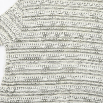 Womens UK Size S Bonmarché Beige Cardigan Jumper