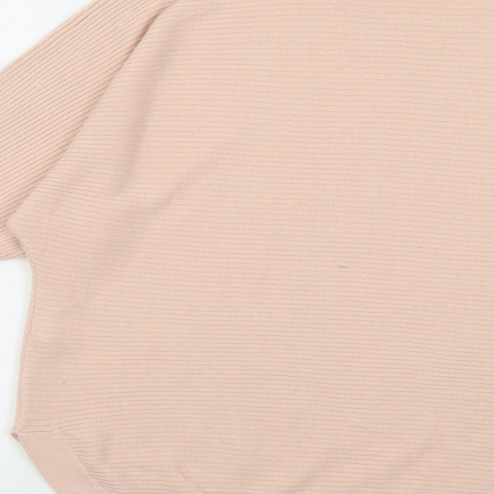 Womens UK Size 12 Debenhams Pink Pullover Jumper