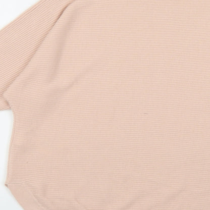 Womens UK Size 12 Debenhams Pink Pullover Jumper