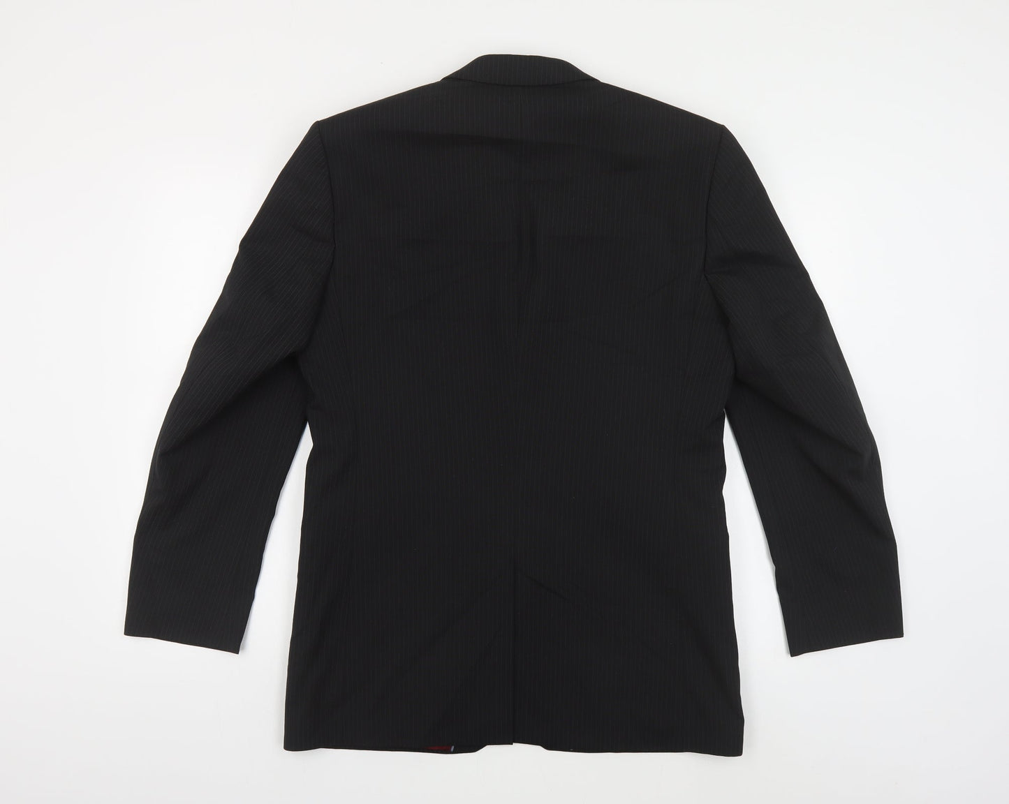 Mens UK Size 38 Burton Regular Black Suit Jacket
