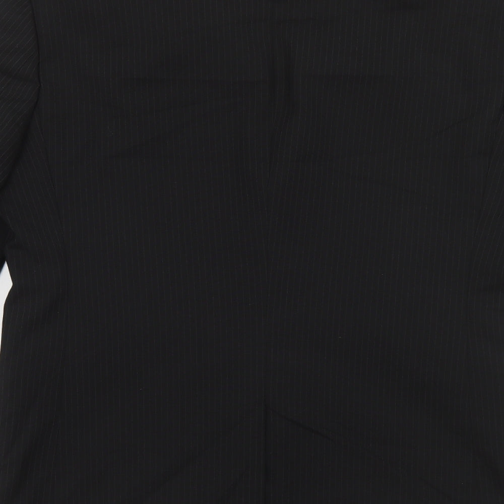 Mens UK Size 38 Burton Regular Black Suit Jacket