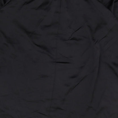 H&M Womens Black Polyester Shift Size XS Round Neck Pullover