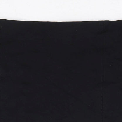 Marks and Spencer Womens Black Viscose Bandage Skirt Size 10