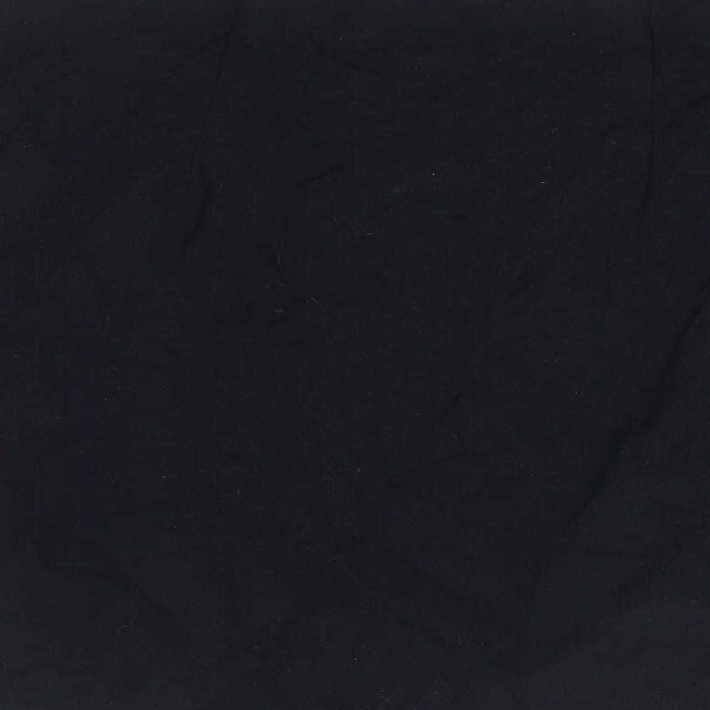 Marks and Spencer Womens Black Viscose Bandage Skirt Size 10