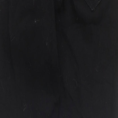 River Island Womens Black 100% Cotton Skinny Jeans Size 8 L38 in Regular Zip