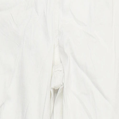 Womens UK Size 6 Marks and Spencer Regular Fit Skinny White Jeans