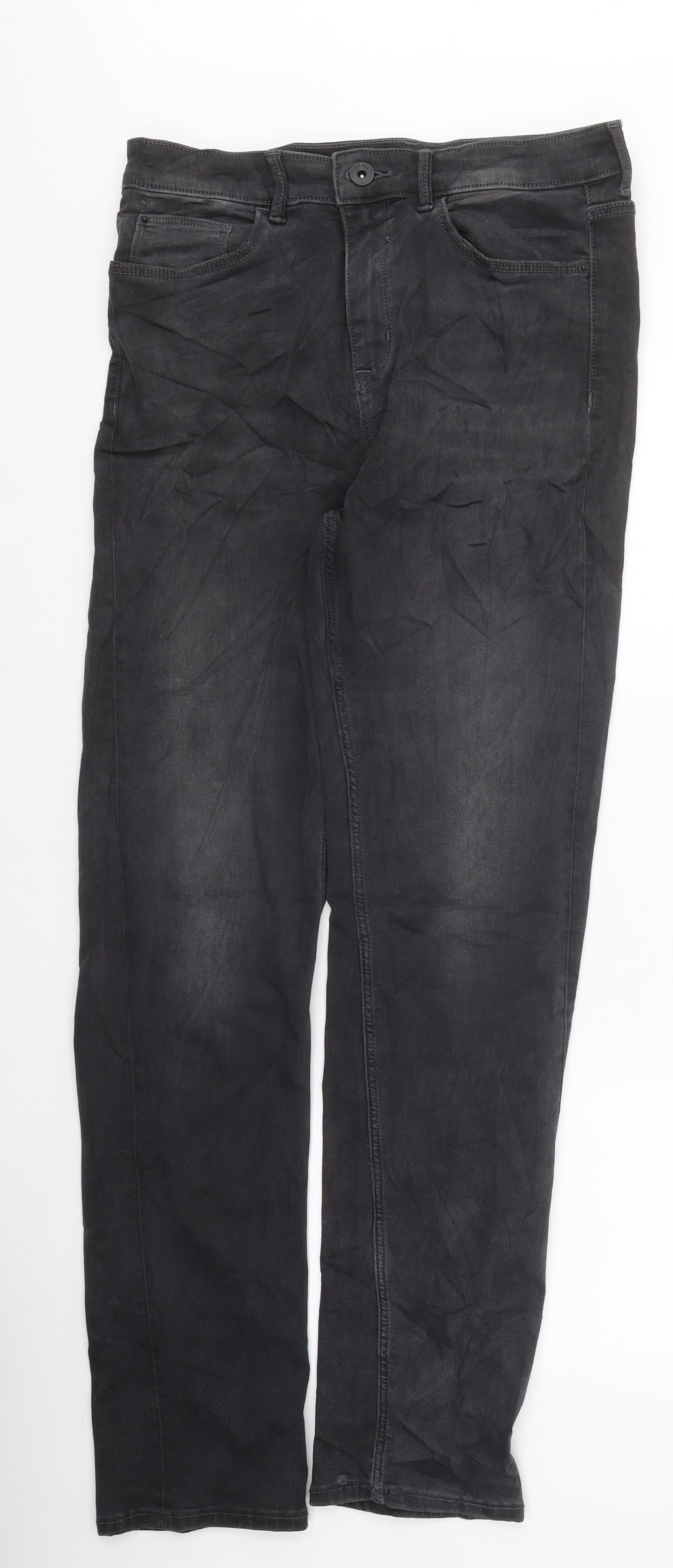 Womens UK Size 12 Marks and Spencer Regular Fit Skinny Black Jeans