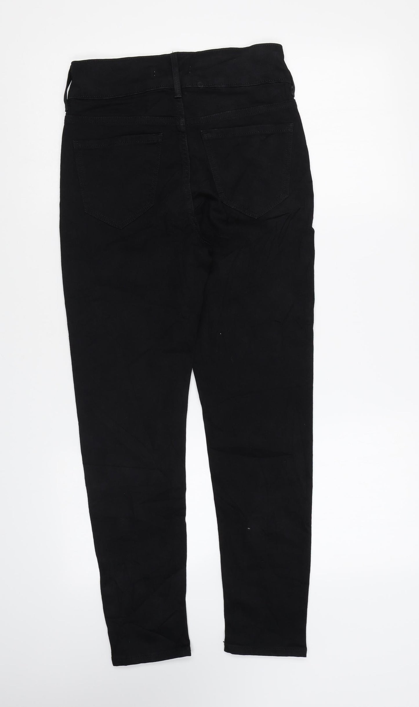Womens UK Size 8 Marks and Spencer Regular Fit Skinny Black Jeans