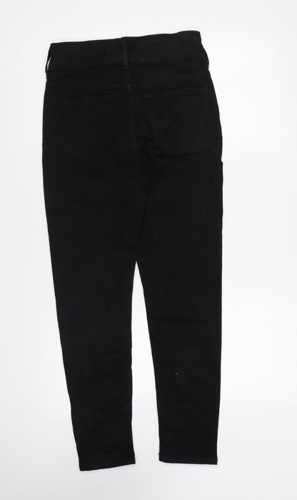 Womens UK Size 8 Marks and Spencer Regular Fit Skinny Black Jeans