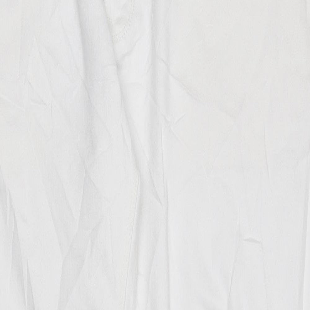 Womens UK Size 38 in Marks and Spencer Regular Fit Skinny White Jeans