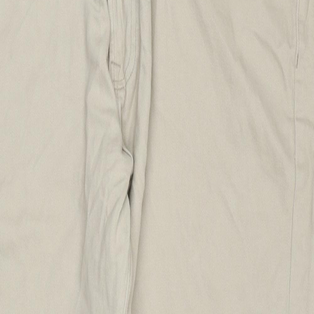 Womens UK Size 42 in Marks and Spencer Regular Fit Skinny Beige Jeans