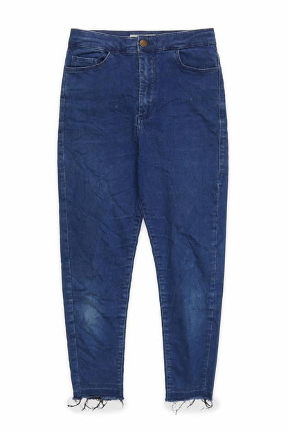 Womens UK Size 28 in Topshop Regular Fit Skinny Blue Jeans