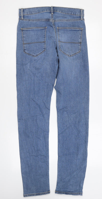 Womens UK Size 30 in Marks and Spencer Regular Fit Skinny Blue Jeans