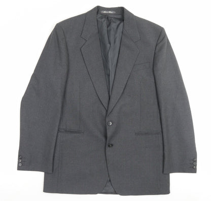 Mens UK Size 40 Dunn & Co Regular Grey Suit Jacket