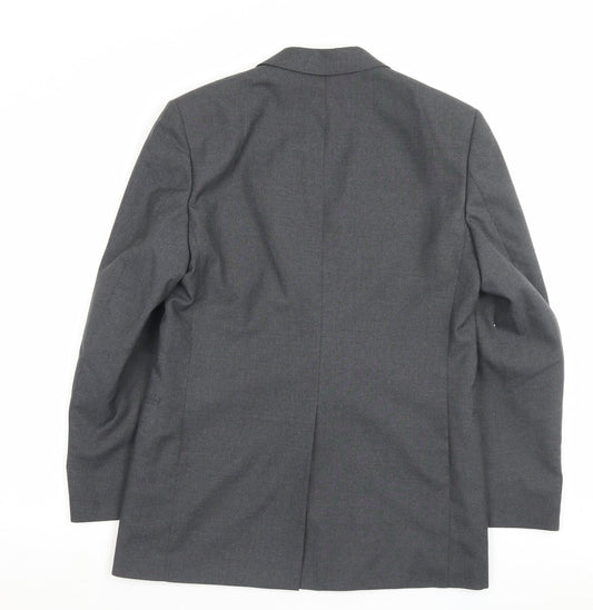 Mens UK Size 40 Dunn & Co Regular Grey Suit Jacket