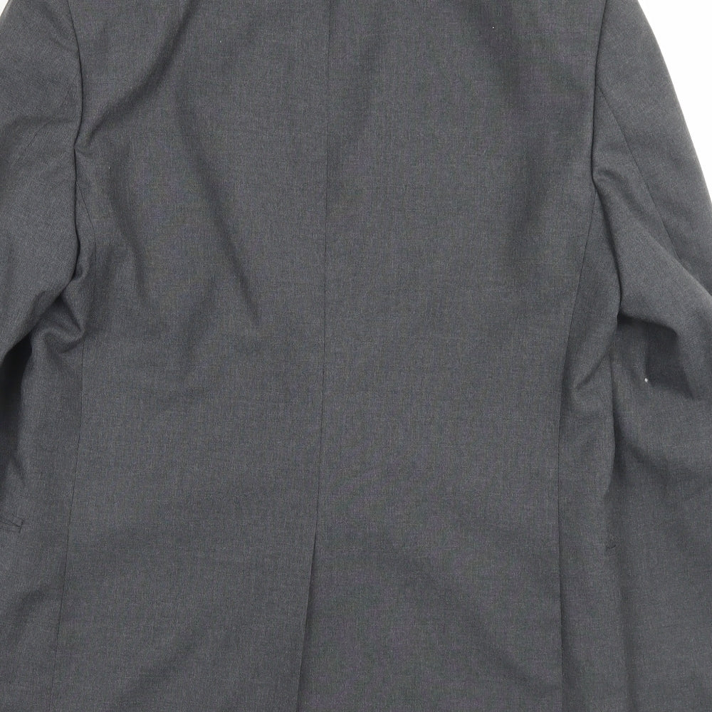 Mens UK Size 40 Dunn & Co Regular Grey Suit Jacket