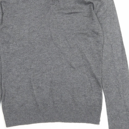 Womens UK Size XS H&M Grey Pullover Jumper