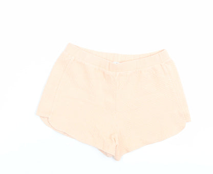 River Island Girls Pink Polyester Sweat Shorts Size 11-12 Years Regular