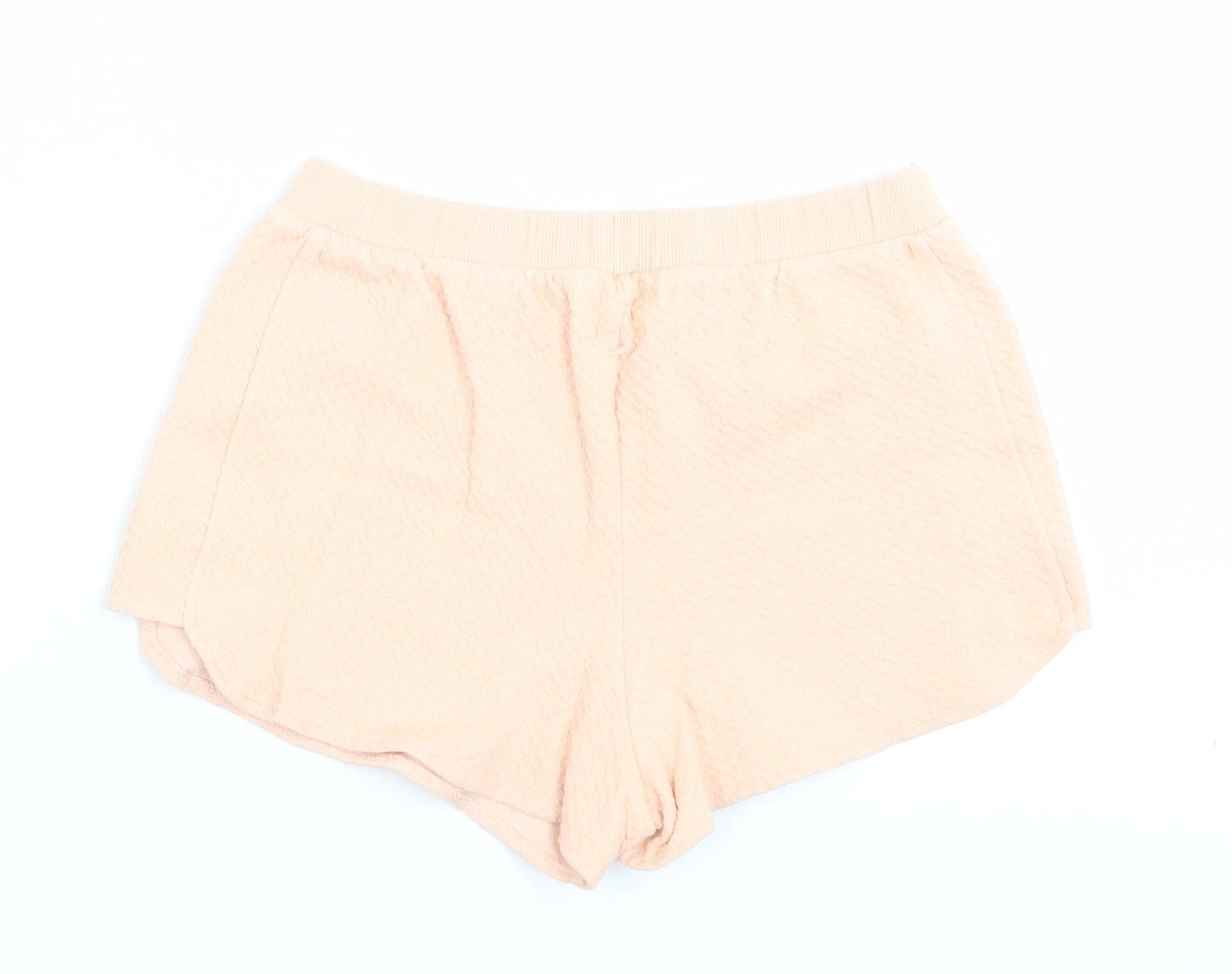 River Island Girls Pink Polyester Sweat Shorts Size 11-12 Years Regular