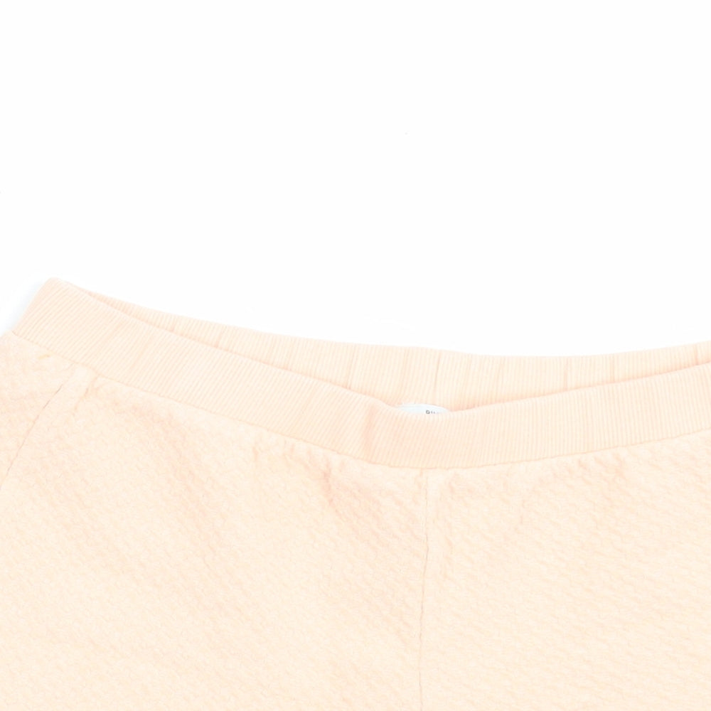 River Island Girls Pink Polyester Sweat Shorts Size 11-12 Years Regular