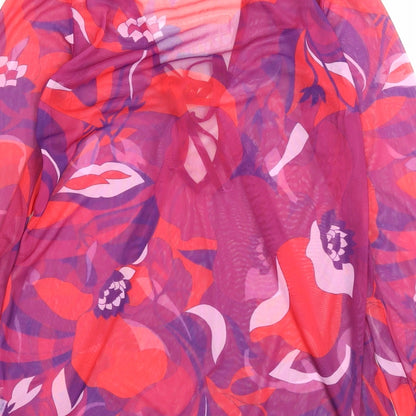 Atmosphere Womens Multicoloured Geometric Polyester Tunic Blouse Size 12 V-Neck