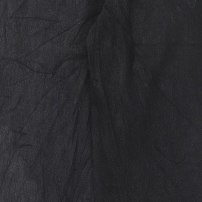 SheIn Womens Black Polyester Mom Jeans Size M L29 in Regular Button