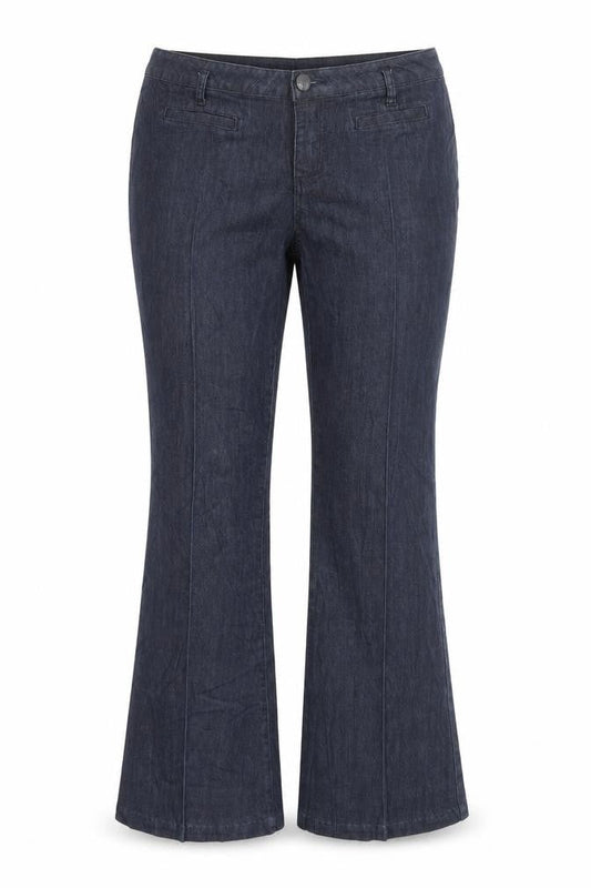 Womens UK Size 18 Dorothy Perkins Regular Fit  Blue Trousers