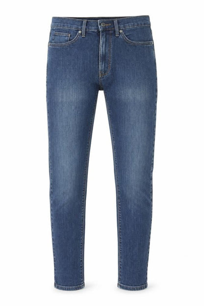 Mens UK Size 28 in Marks and Spencer Regular Fit Skinny Blue Jeans