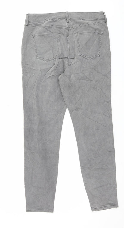 Womens UK Size 14 Marks and Spencer Regular Fit Skinny Gold Jeans