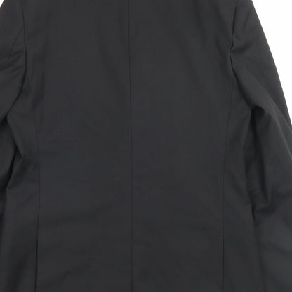 Mens UK Size 38 Marks and Spencer Regular Black Suit Jacket